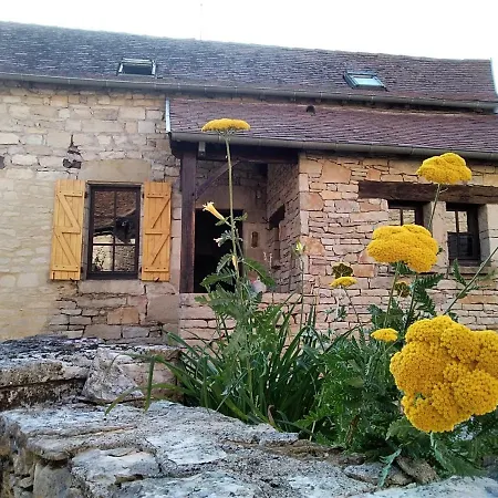 Maison En Pierres Au Coeur Du Village Médiéval De Villeneuve-dʼAveyron