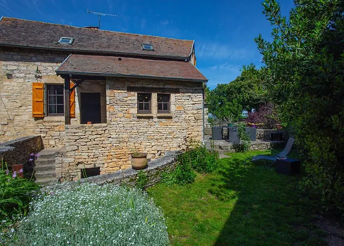 Maison En Pierres Au Coeur Du Village Médiéval De Hébergement de vacances Villeneuve-dʼAveyron
